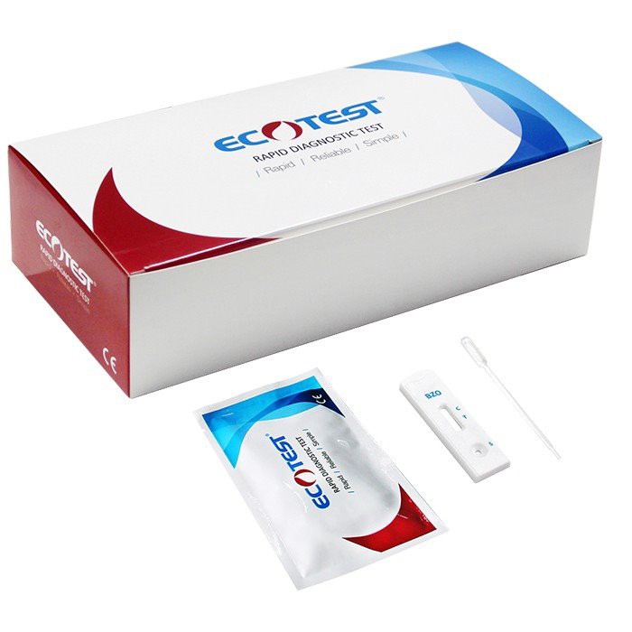 67 Ecotest Benzodiazepines 300ng ml Rapid Test BZO-U23-40